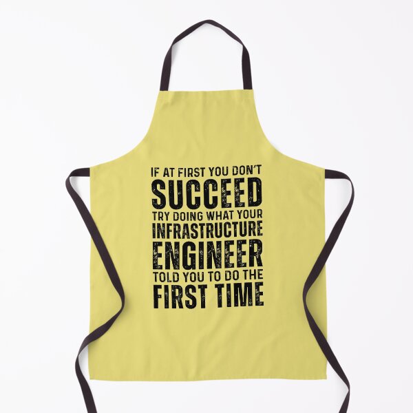 Item preview, Funny Infrastructure Engineer - If At First You Dont Succeed designed and sold by kamrankhan.