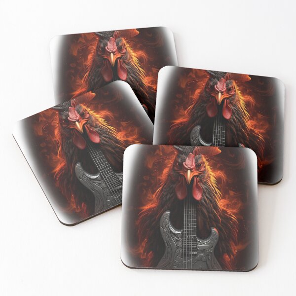 Item preview, Rooster band logo music designed and sold by RQQST3R.