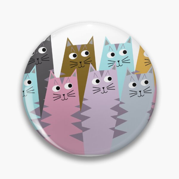 Item preview, Tabby Cats in Colors designed and sold by sassandsun.