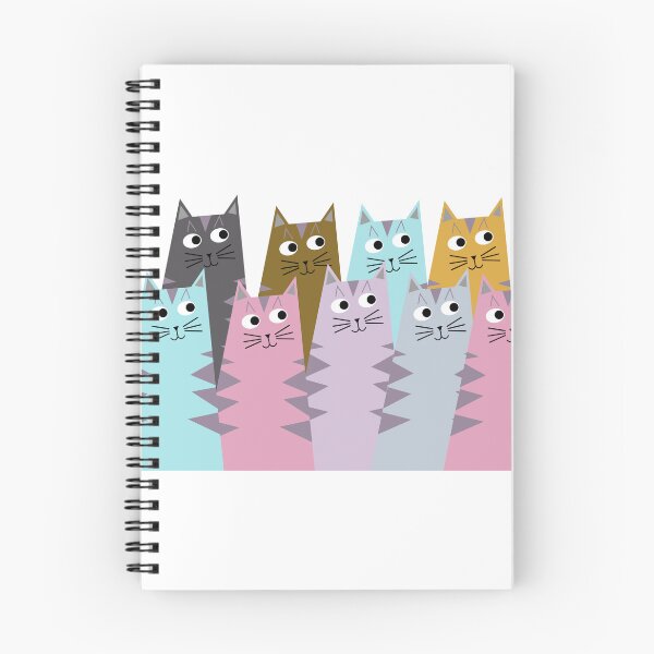 Item preview, Tabby Cats in Colors designed and sold by sassandsun.