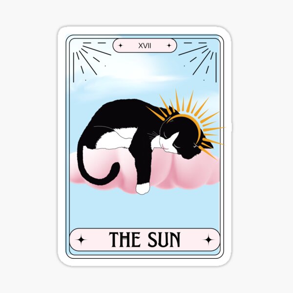 Tarot Sun Sticker