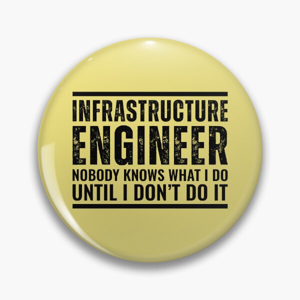 Item preview, Funny Infrastructure Engineer - Nobody Knows What I Do designed and sold by kamrankhan.