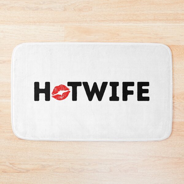 Item preview, Hotwife | Sexy Red Lipstick Kiss Print designed and sold by KinkShoppe.