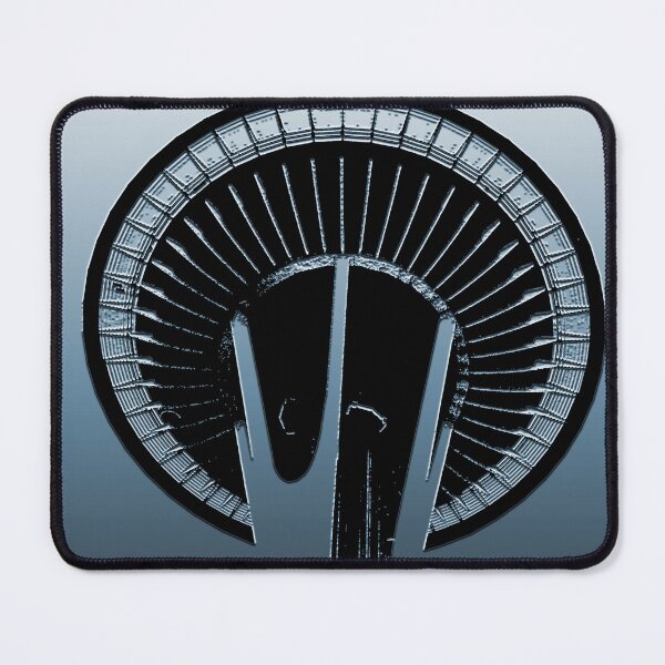 Item preview, Space Needle In Blue designed and sold by KirtTisdale.