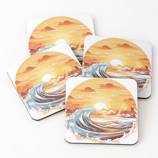 Item preview, Golden Surfing Bliss designed and sold by MuseOfMilo.