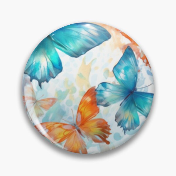 Item preview, Butterfly Frolic: Dreamy Park Mural designed and sold by Geode-Designs.