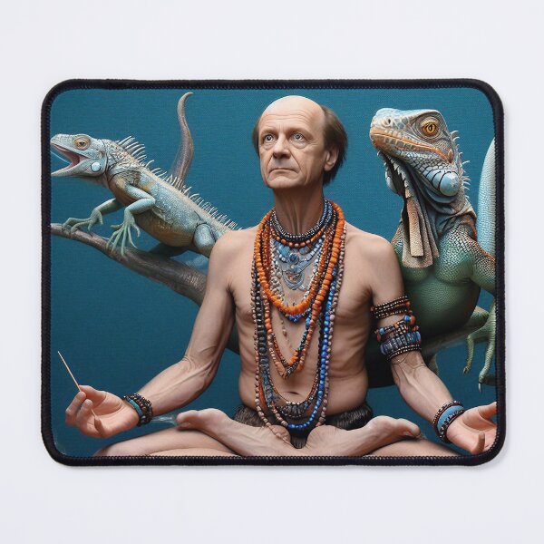 Item preview, Meditation with iguanas designed and sold by Girih.