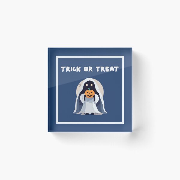 Artikelvorschau, Cute Ghost carrying jack-o-lantern happy halloween entworfen und verkauft von teacherpeiyuan.