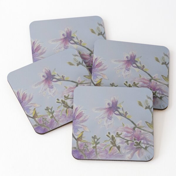 Item preview, Magnolia colored pastel original artwork by K Mussack designed and sold by K Mussack.