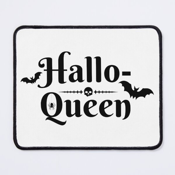 Item preview, Hallo-Queen | Spooky Seasonal Bat, Skull, and Spider Halloween designed and sold by KinkShoppe.