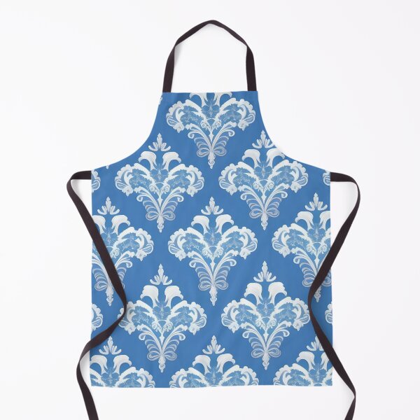 Item preview, Sky Blue & White Damask designed and sold by DesignsByPrnces.