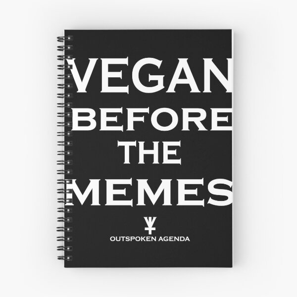 Item preview, Vegan Before The Memes designed and sold by OutspokenAgenda.
