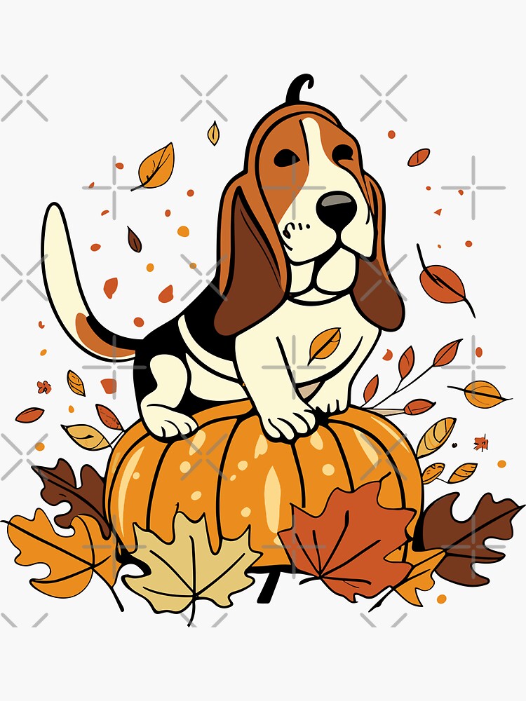 Basset hound outlet pumpkin