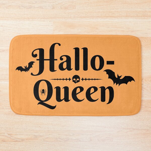 Item preview, Hallo-Queen | Spooky Seasonal Bat, Skull, and Spider Halloween designed and sold by KinkShoppe.