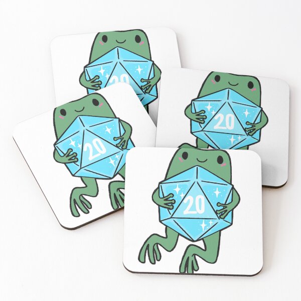 Item preview, Blue D20 frog designed and sold by Moonmothman11.