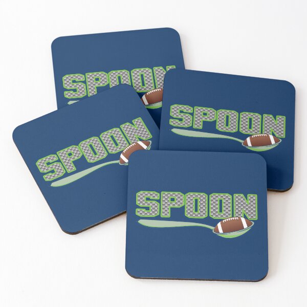 Item preview, Seattle Seahawks Spoon Sticker by CH3Media designed and sold by CH3Media.