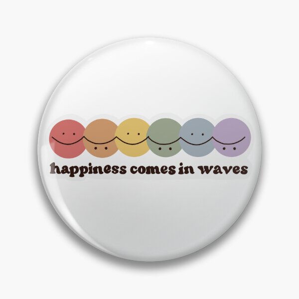 Item preview, Happiness Comes in Waves designed and sold by sophiamaydesign.
