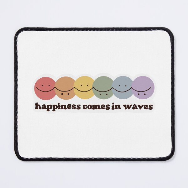 Item preview, Happiness Comes in Waves designed and sold by sophiamaydesign.