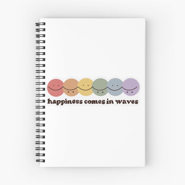 Item preview, Happiness Comes in Waves designed and sold by sophiamaydesign.