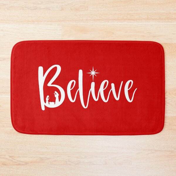 Item preview, Christmas Christian Believe Minimalist designed and sold by TShirtDoctor.