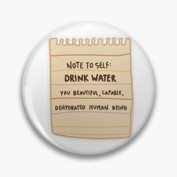 Item preview, Note to Self: DRINK WATER designed and sold by sophiamaydesign.