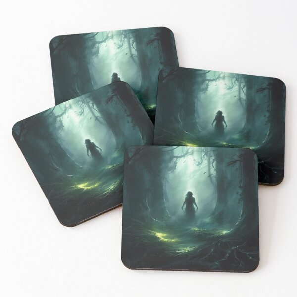 Item preview, Dark forest green trail designed and sold by PsionicVoid.