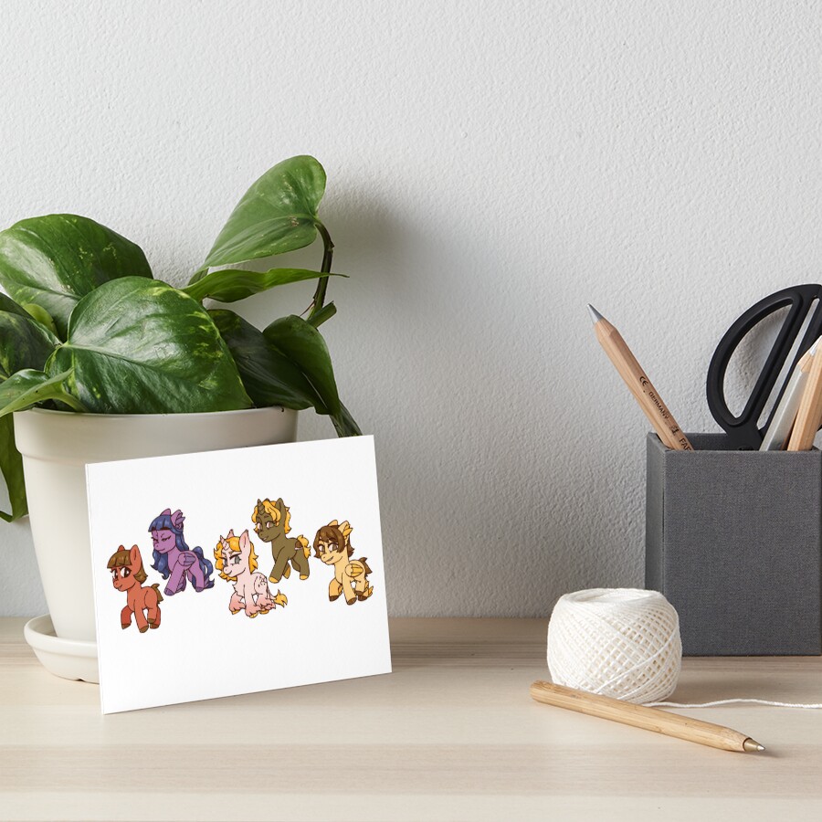 Item preview, Art Board Print designed and sold by paperstarzz.
