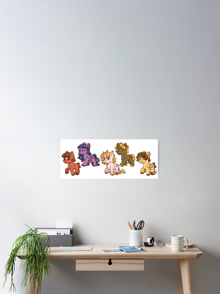 Thumbnail 2 of 3, Poster, Fillies designed and sold by paperstarzz.