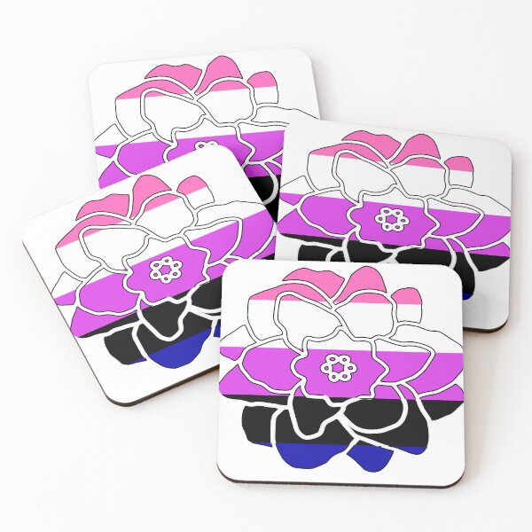 Item preview, Genderfluid Flag Flower designed and sold by Ryzan35.