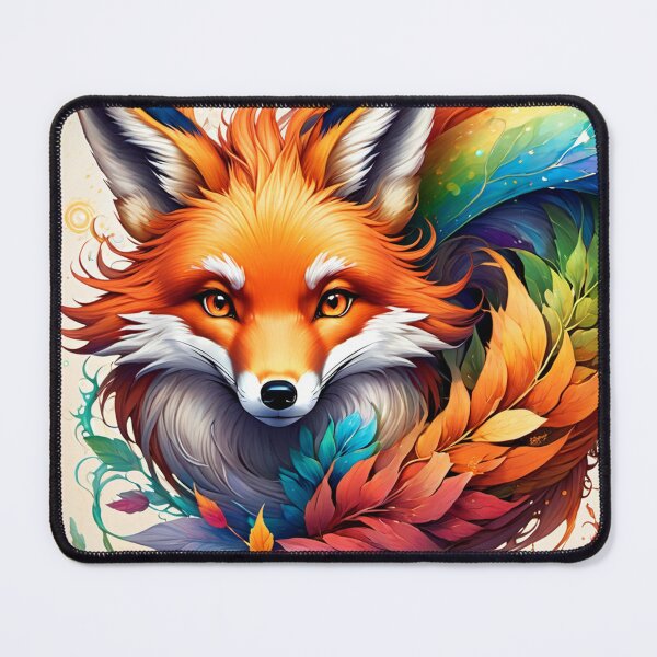 Item preview, AI Rainbow Fox designed and sold by Ryzan35.