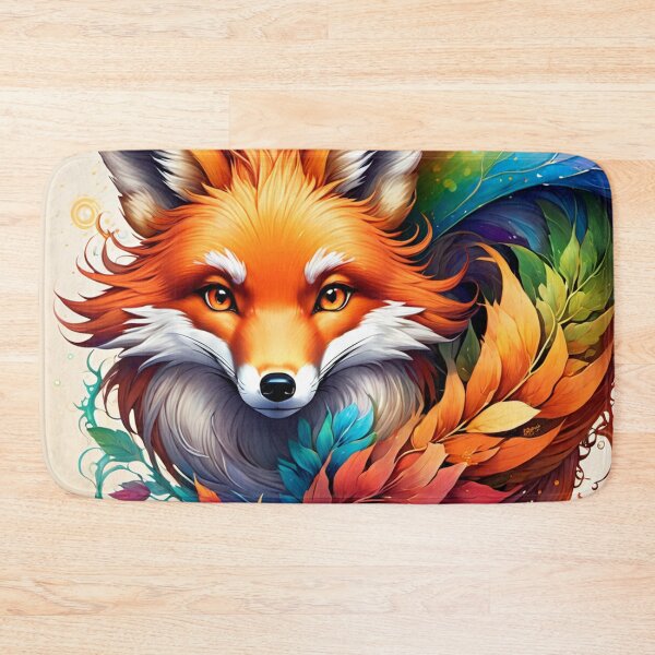 Item preview, AI Rainbow Fox designed and sold by Ryzan35.