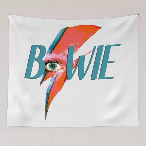 Item preview, david bowie / lightning pop art designed and sold by Consilio88.