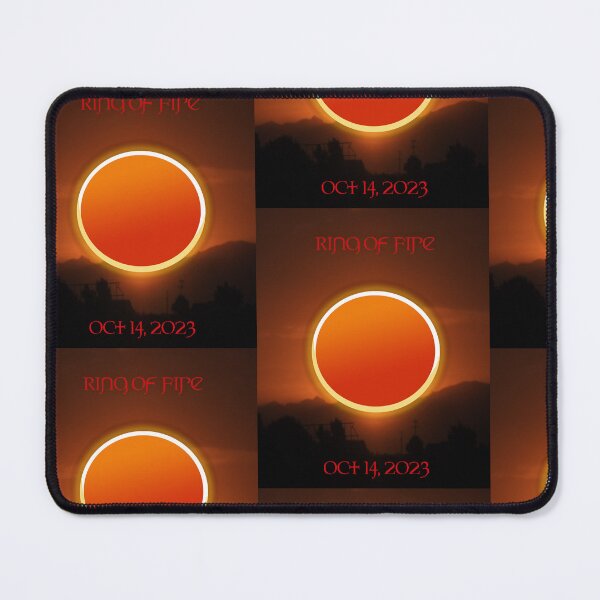 Item preview, Solar eclipse ring of fire oct 14, 2023 designed and sold by Stephanie Skeem.