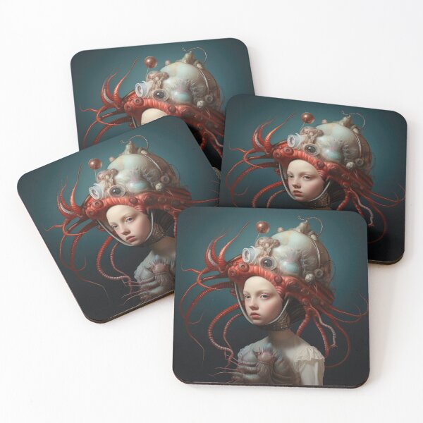 Item preview, Alien Creature Attaches to Her Head designed and sold by Peter LOPEZ.