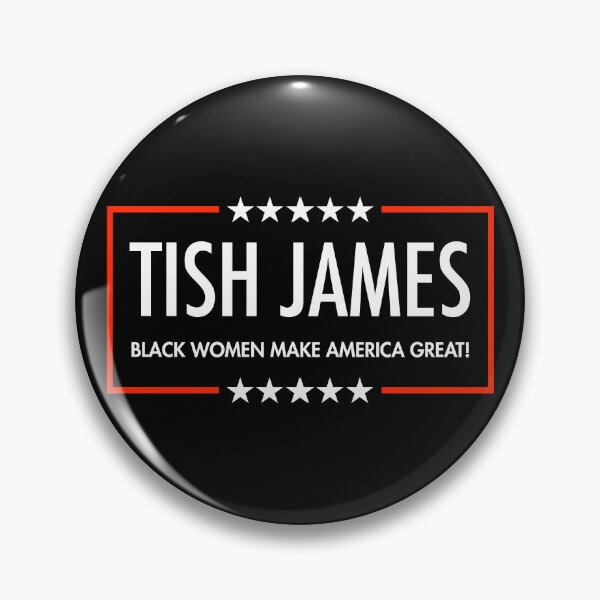 Item preview, Tish James - Black Women Make America Great (black) designed and sold by Thelittlelord.
