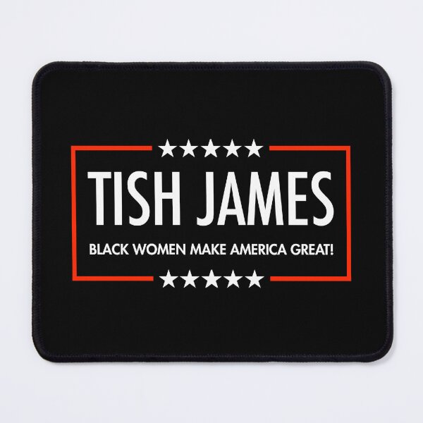 Item preview, Tish James - Black Women Make America Great (black) designed and sold by Thelittlelord.
