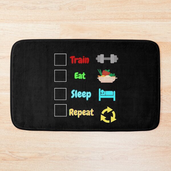 Item preview,  train, eat, sleep, repeat  designed and sold by PhoeniXDreamer.