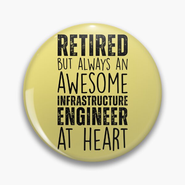 Item preview, Retired Infrastructure Engineer Funny Retirement  designed and sold by kamrankhan.