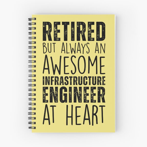 Item preview, Retired Infrastructure Engineer Funny Retirement  designed and sold by kamrankhan.