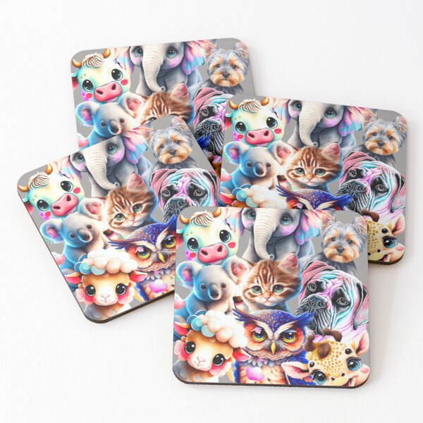 Item preview, Cool animals together in the photo. designed and sold by NataAtelierArt.