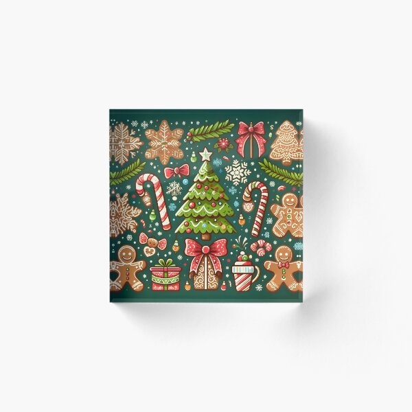 Item preview, Festive Delights: Gingerbread, Candy Canes, and More! designed and sold by D-Dreamweaver.