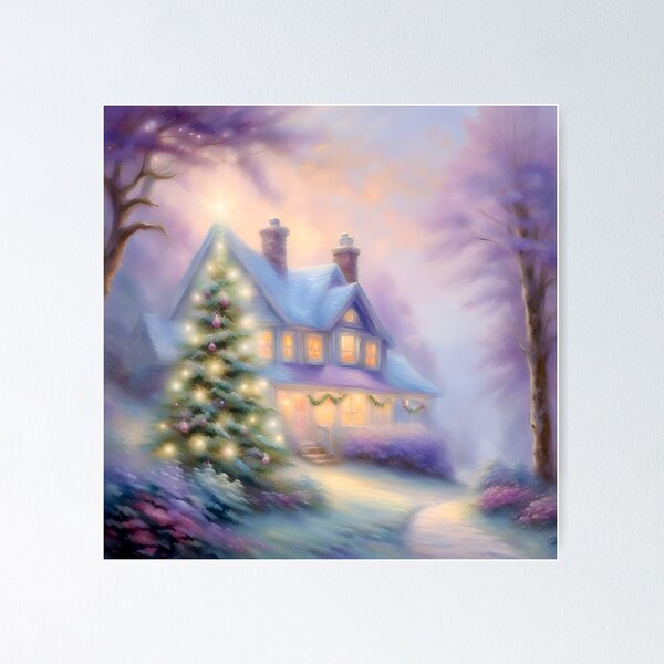 Item preview, Christmas Cottage designed and sold by Glenn Franco Simmons.