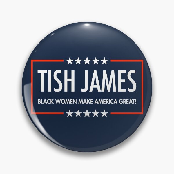 Item preview, Tish James - Black Women Make America Great (blue) designed and sold by Thelittlelord.