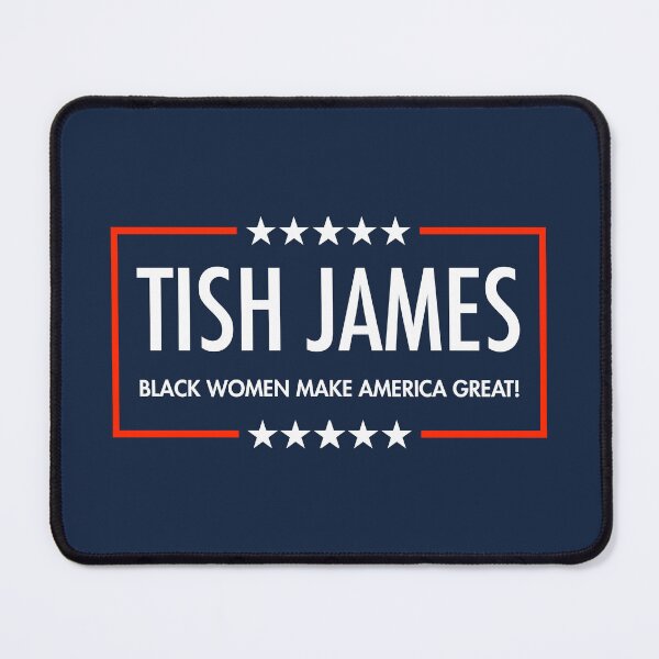 Item preview, Tish James - Black Women Make America Great (blue) designed and sold by Thelittlelord.