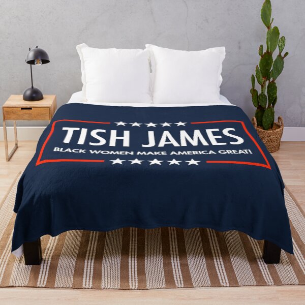 Item preview, Tish James - Black Women Make America Great (blue) designed and sold by Thelittlelord.