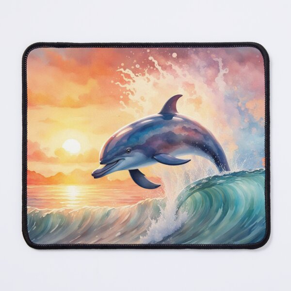 Artikelvorschau, Aquarell-Delfin entworfen und verkauft von Gabriela McDaniel.