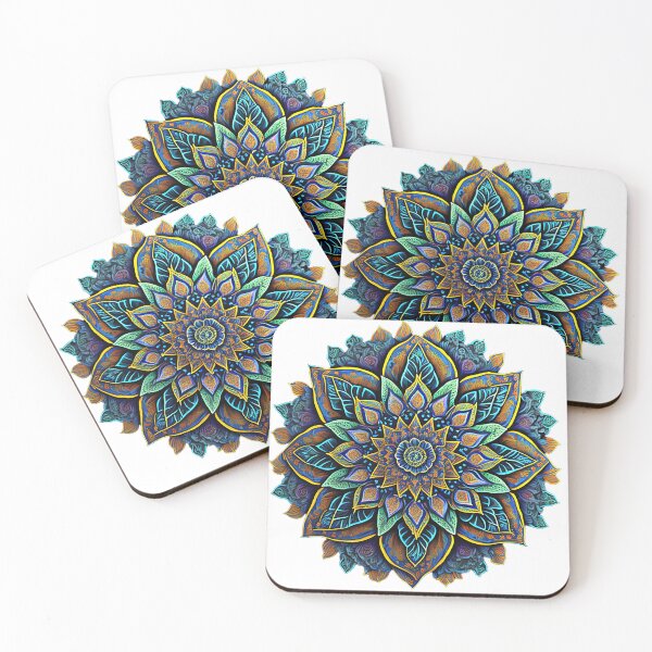 Item preview, Colourful Mandala Art designed and sold by likbatonboot.