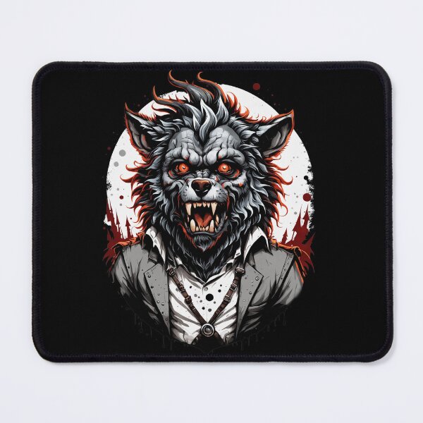 Item preview, un loup garous en costume 10 designed and sold by YumeOrigins.