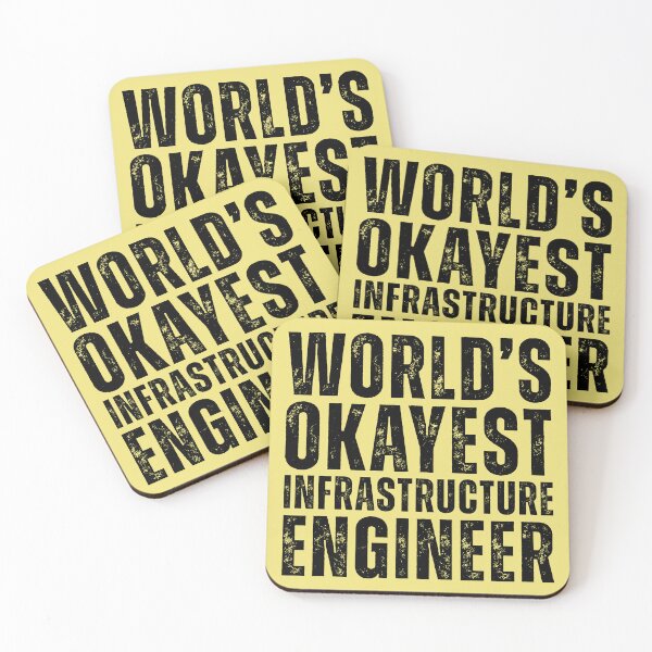 Item preview, Worlds Okayest Infrastructure Engineer designed and sold by kamrankhan.