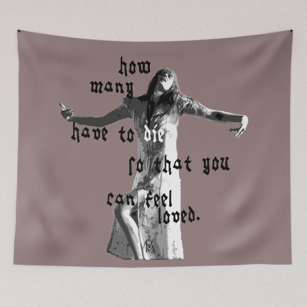 Item preview, florence and the machine / hunger music video quote designed and sold by Consilio88.